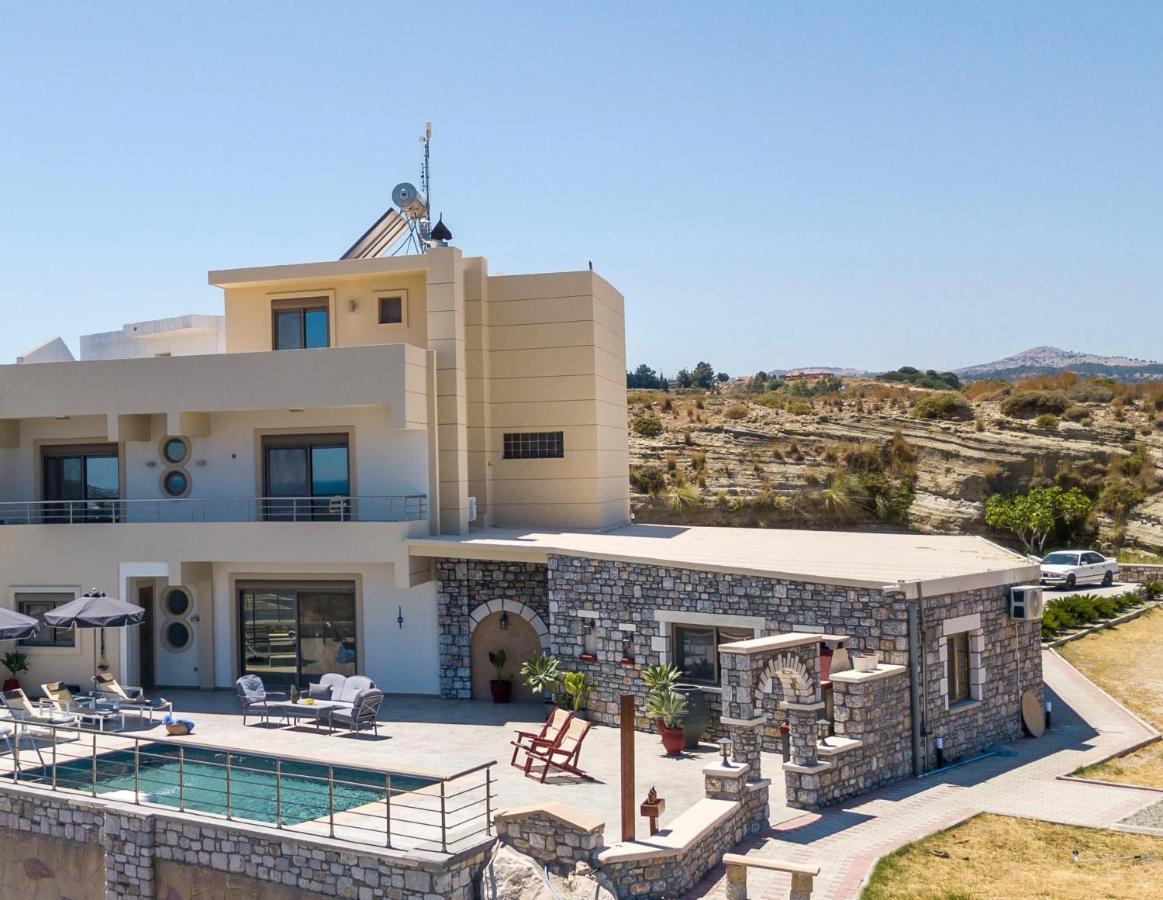 Des & Coo Luxury Villa With Private Pool Faliraki Exterior foto