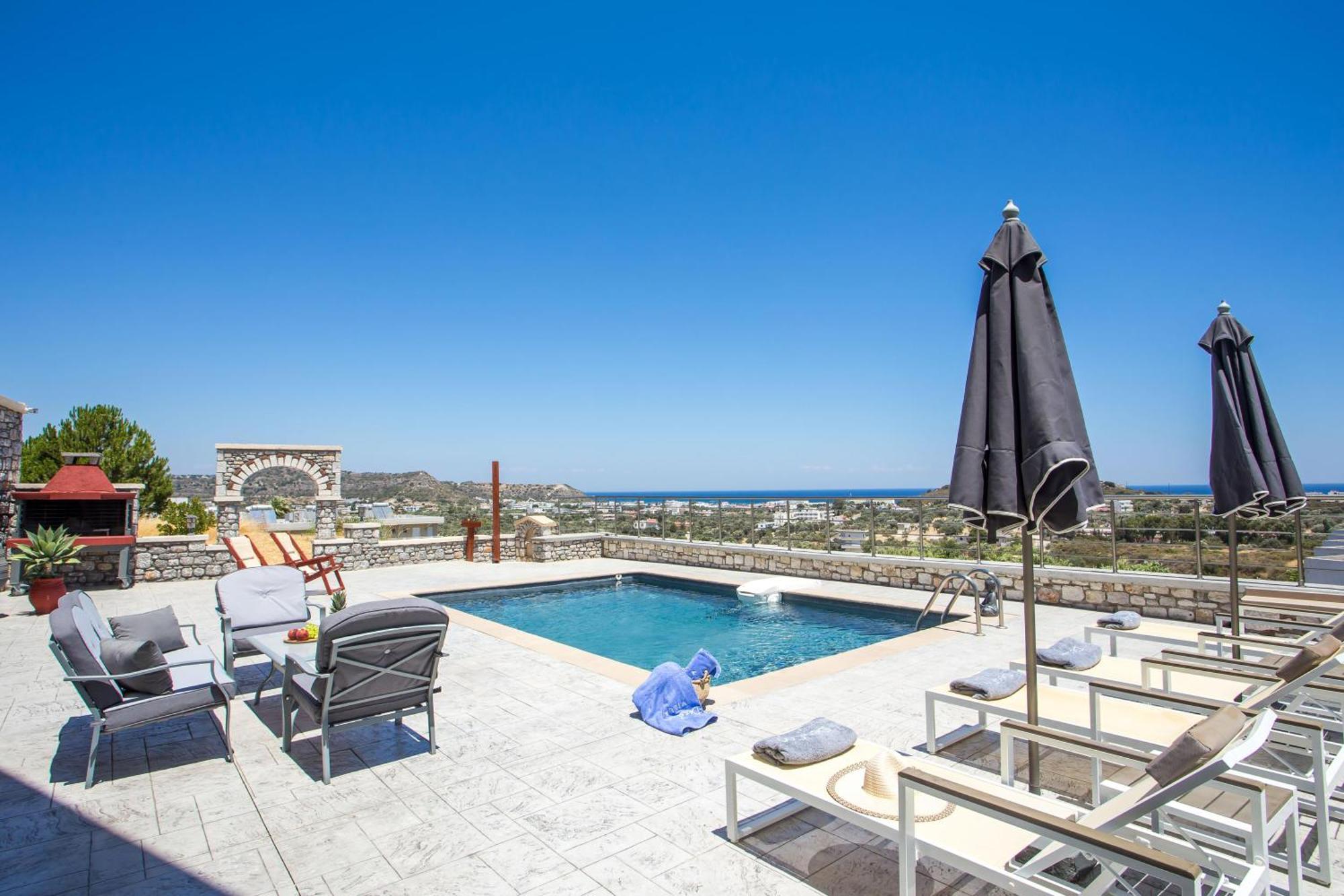 Des & Coo Luxury Villa With Private Pool Faliraki Exterior foto